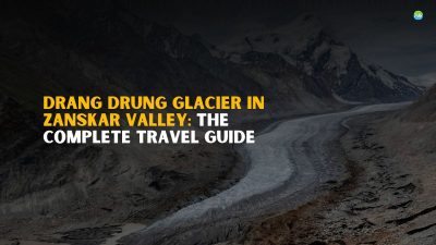 Drang Drung Glacier in Zanskar Valley