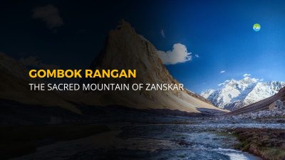 Gombok Rangan, The God's Mountain in Zanskar Valley.