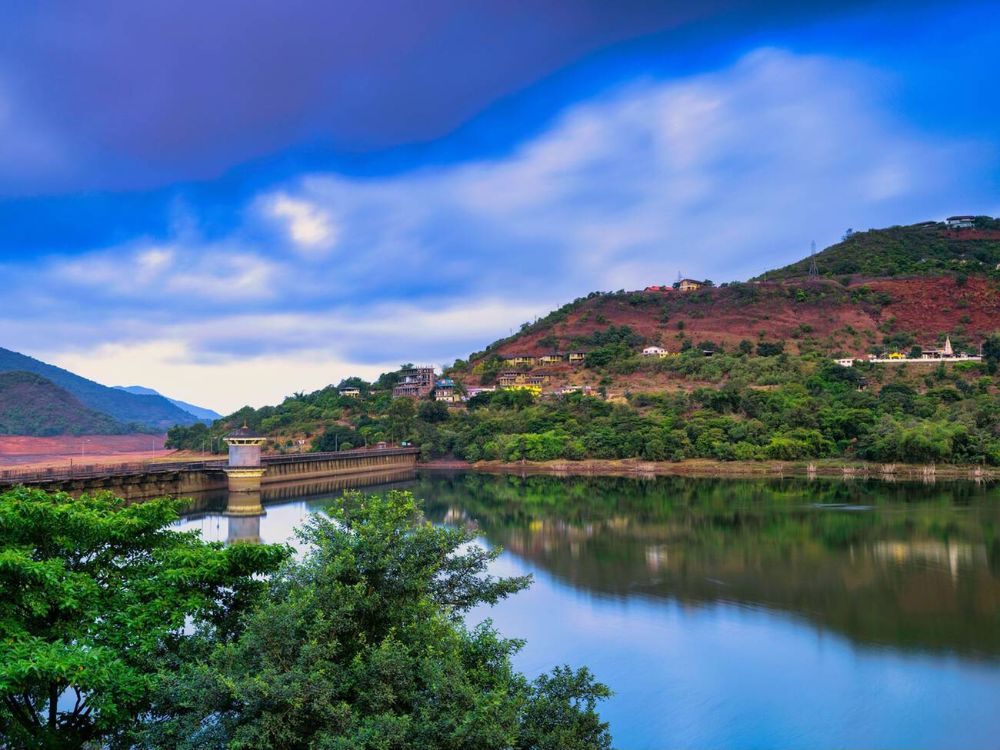 Beautiful views of Lavasa City