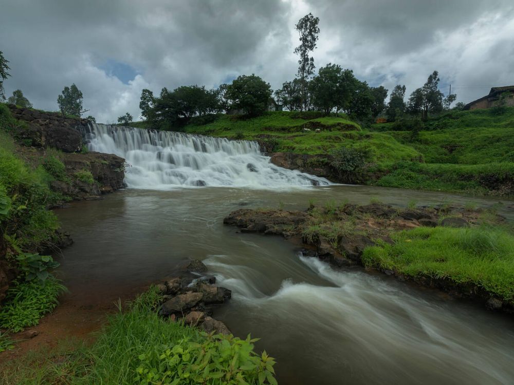 Waterfall near kalsubai peak