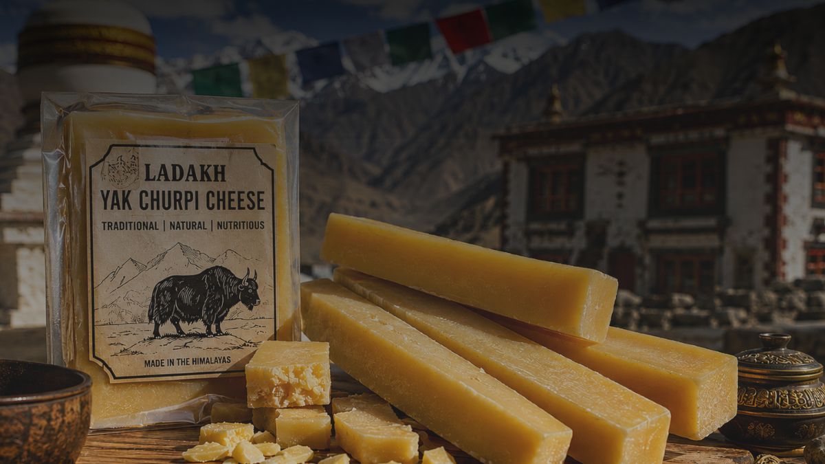 Churpi Yak Cheese, Ladakh