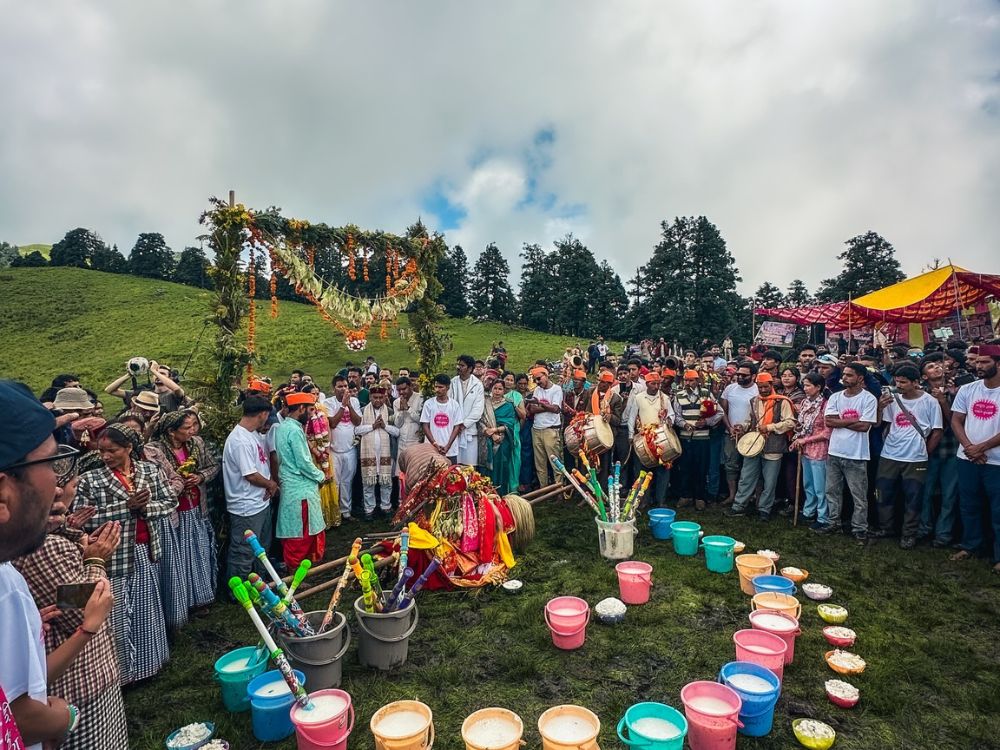 Butter Festival celebration